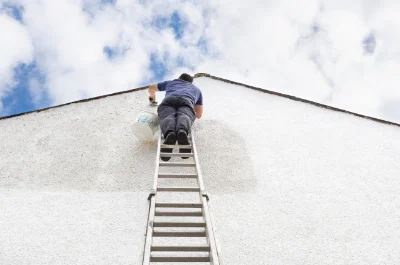 Peinture extérieure à Commensacq — façades et ravalement
